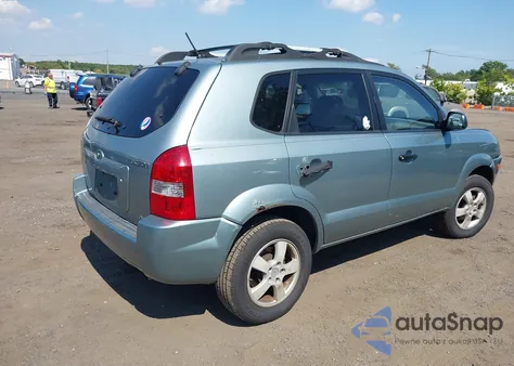 2006 Hyundai Tucson Gl from USA, damaged, VIN KM8JM72B86U399365